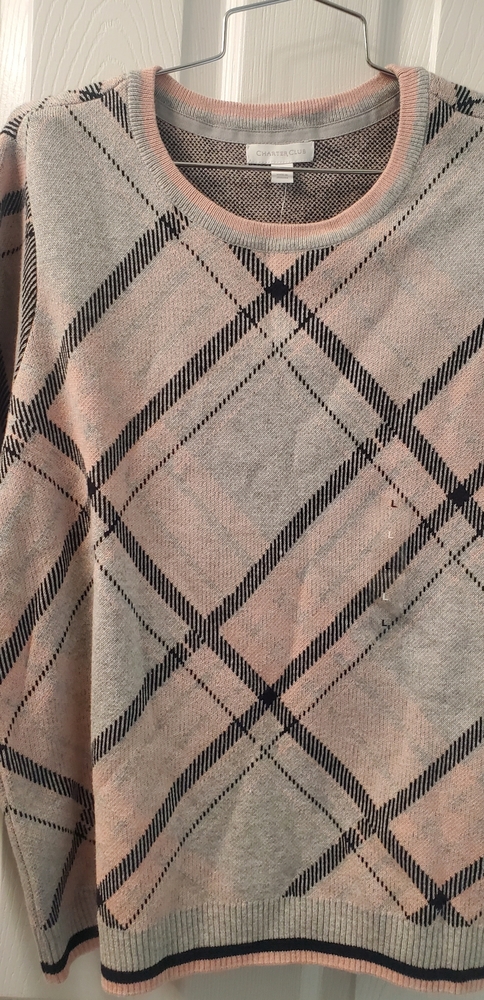 New women's Charter Club sweater size L